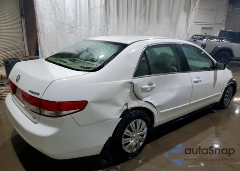 2004 Honda Accord Lx z USA, uszkodzony, nr VIN 1HGCM56484A051191
